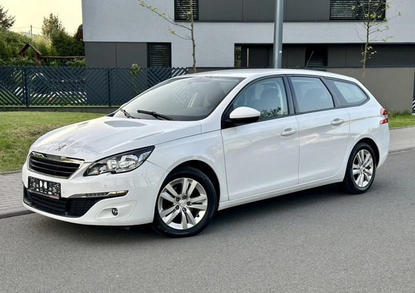 Peugeot 308 cena 38500 przebieg: 173270, rok produkcji 2016 z Chorzów małe 667